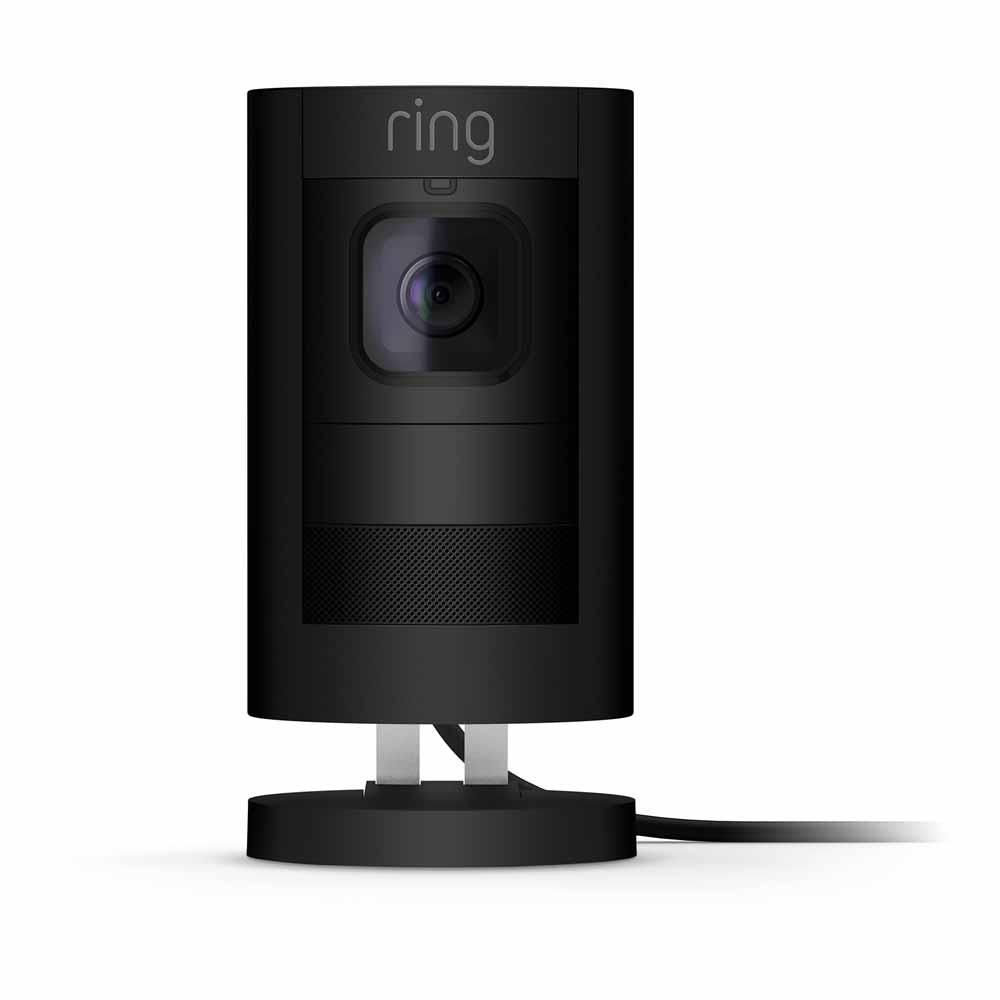 Ring Stick Up Wired Cam Black