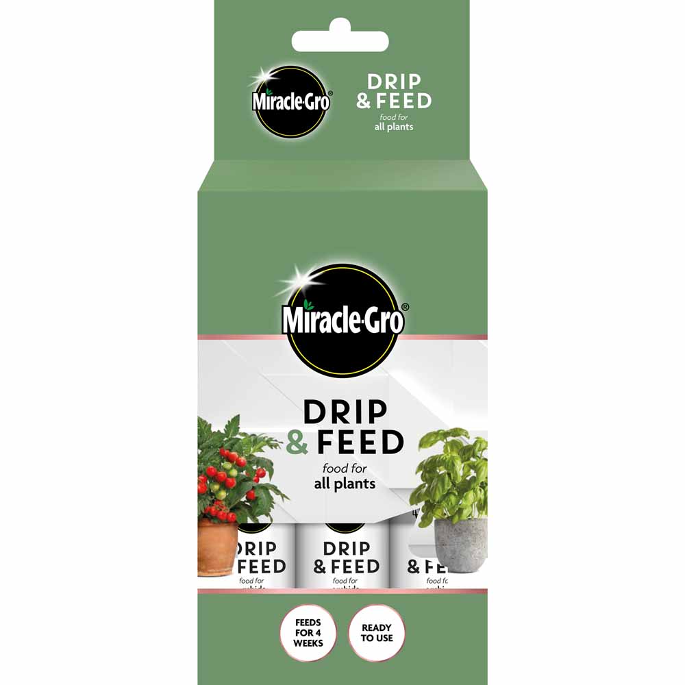 Miracle-Gro Drip and Feed All Purpose Plant Food 3pk Image 1