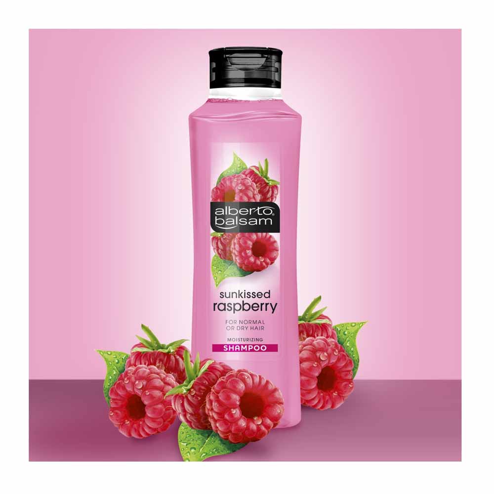 Alberto Balsam Sunkissed Raspberry Shampoo 350ml Image 5
