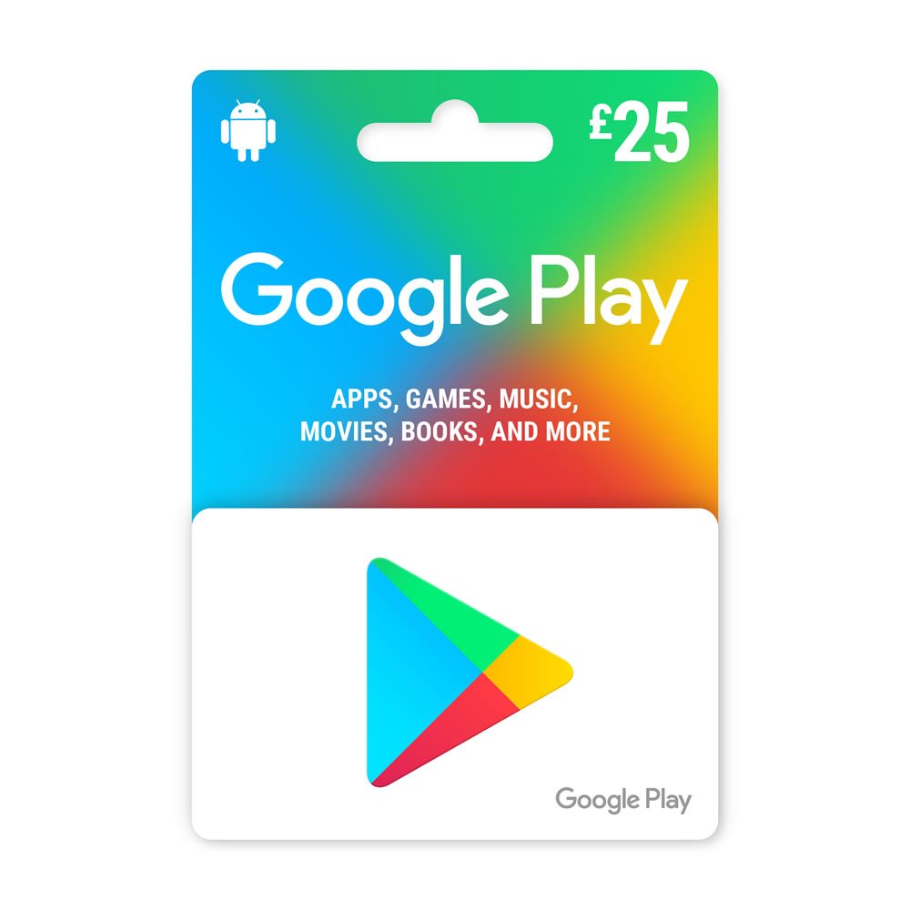 Google �25 Gift Card Image