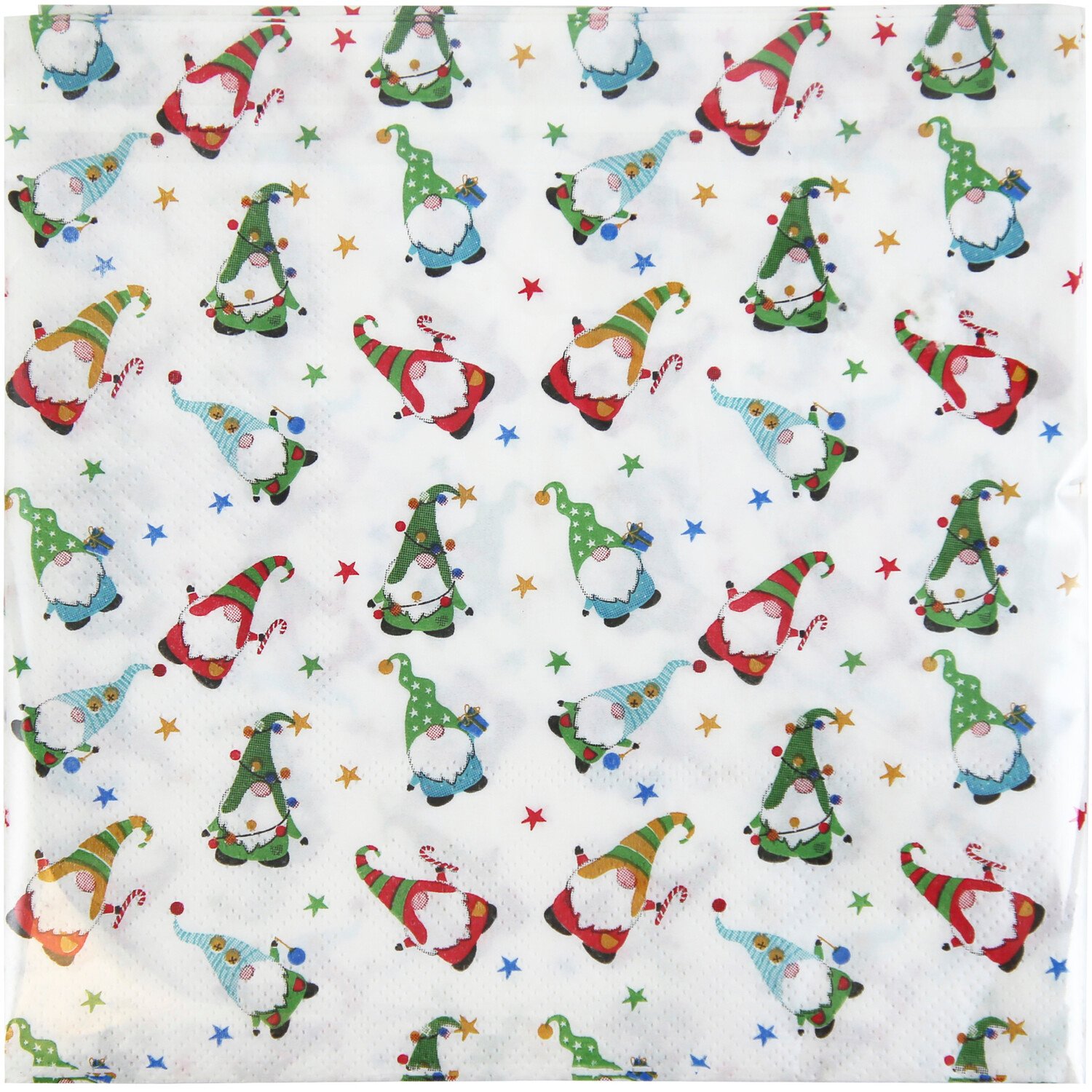 Pack of 12 Festive Gonk Napkins Image