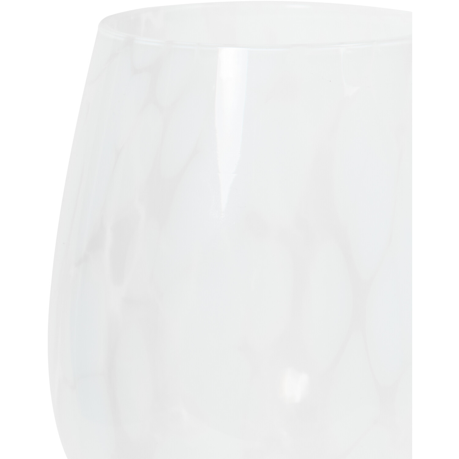Confetti Wine Glass - White Image 2