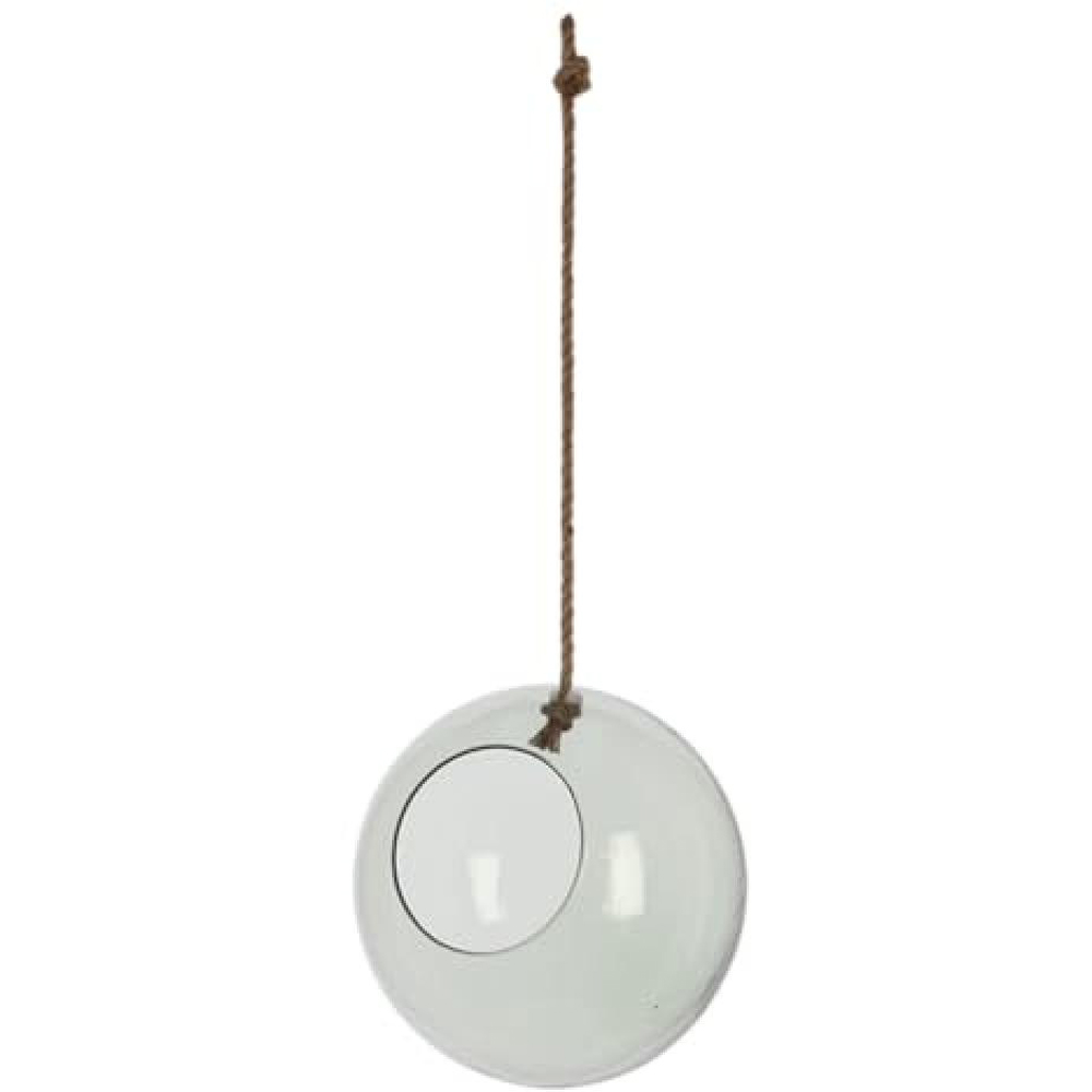 Fallen Fruits Large Recycled Glass Hanging Ball Planter Image 2