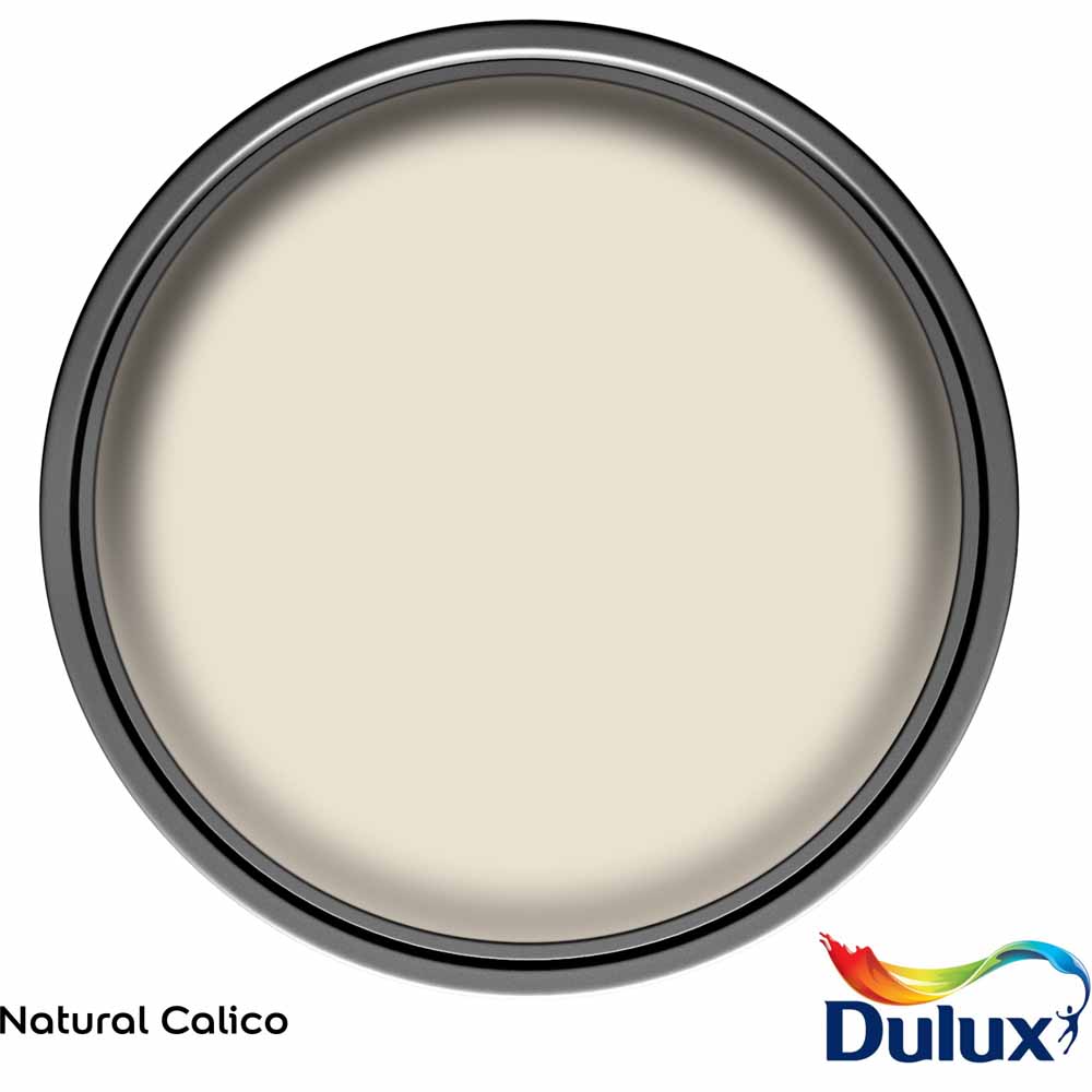 Dulux Easycare Bathroom Walls & Ceilings Natural Calico Soft Sheen Emulsion Paint 2.5L Image 3