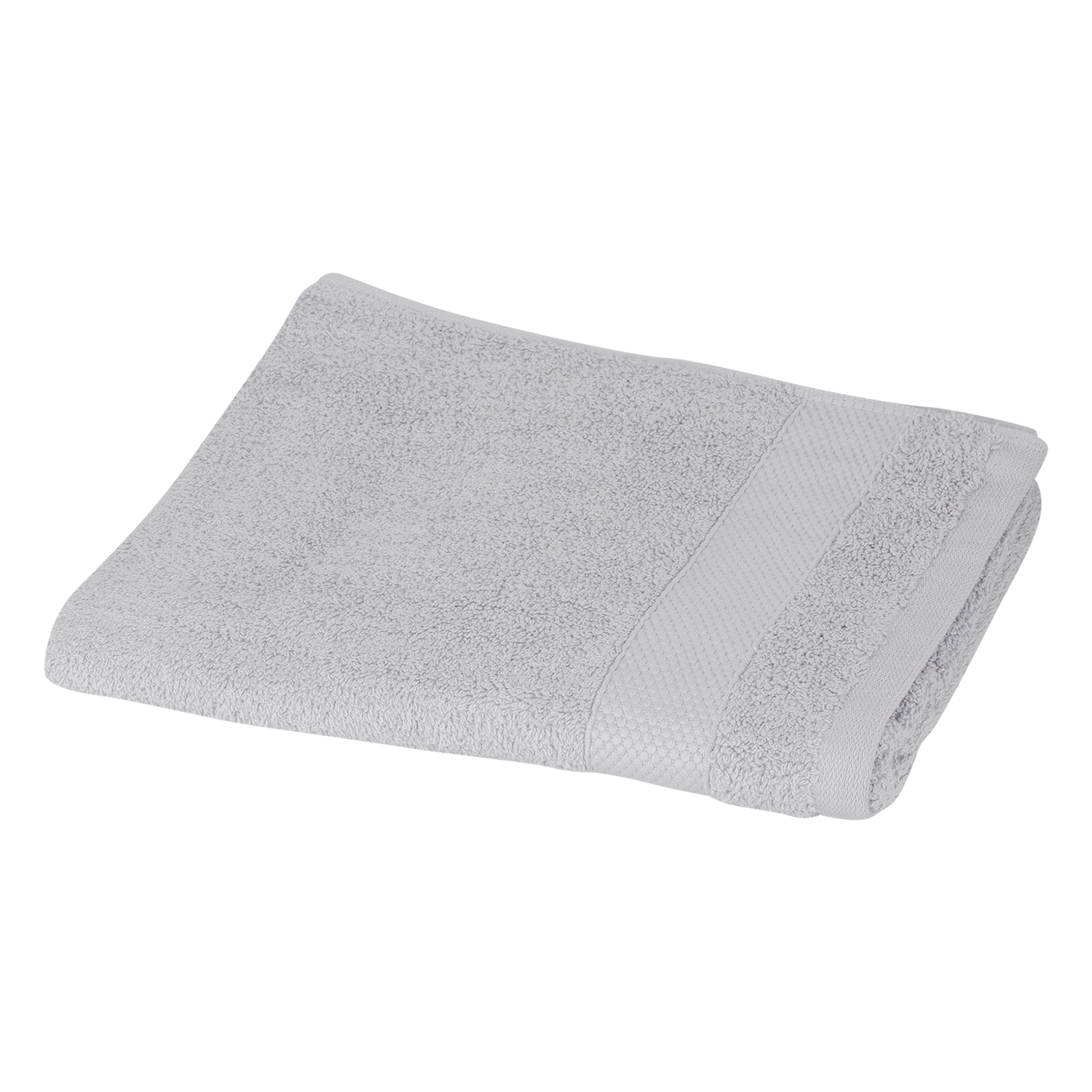 Divante Soft Egyptian Cotton Silver Hand Towel Image 2