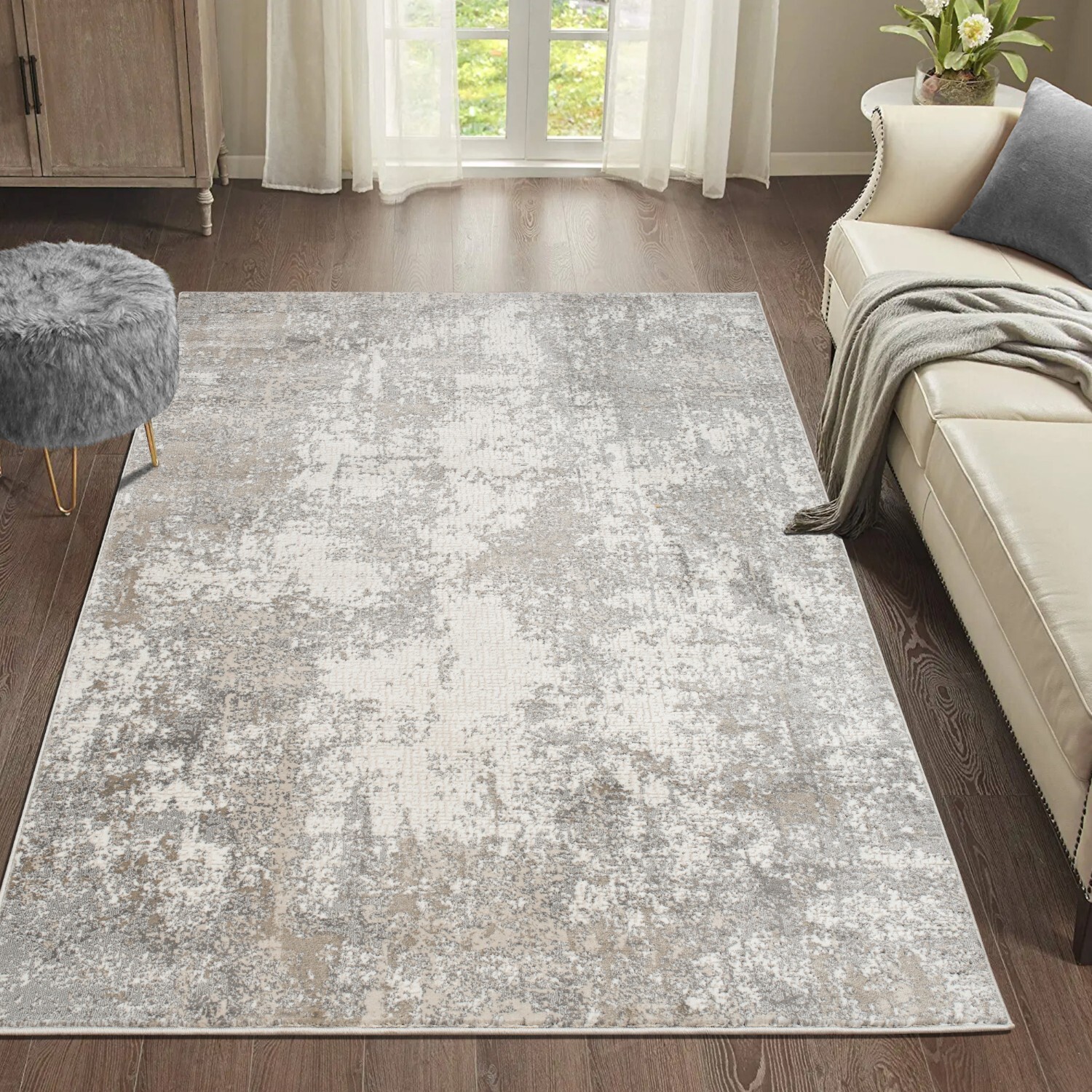 Eden Big City Rug Neutral 200cm Image 2