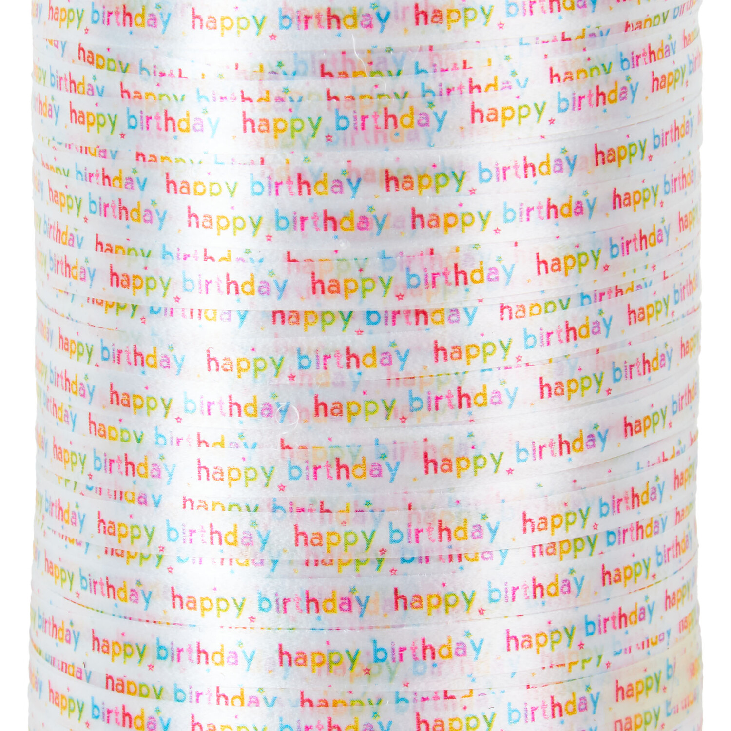 Happy Birthday Curling Ribbon Image 2