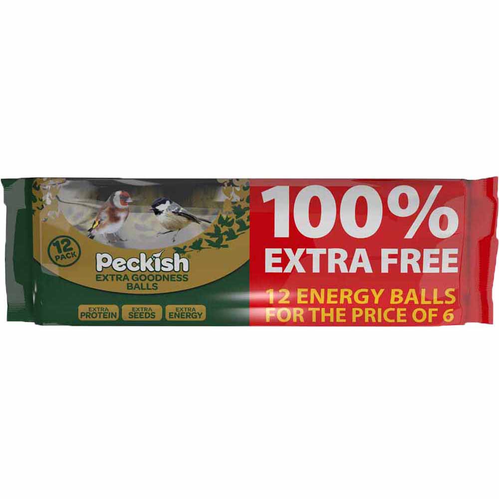 Peckish PK Extra Goodness Energy Balls 6+6 Free  - wilko