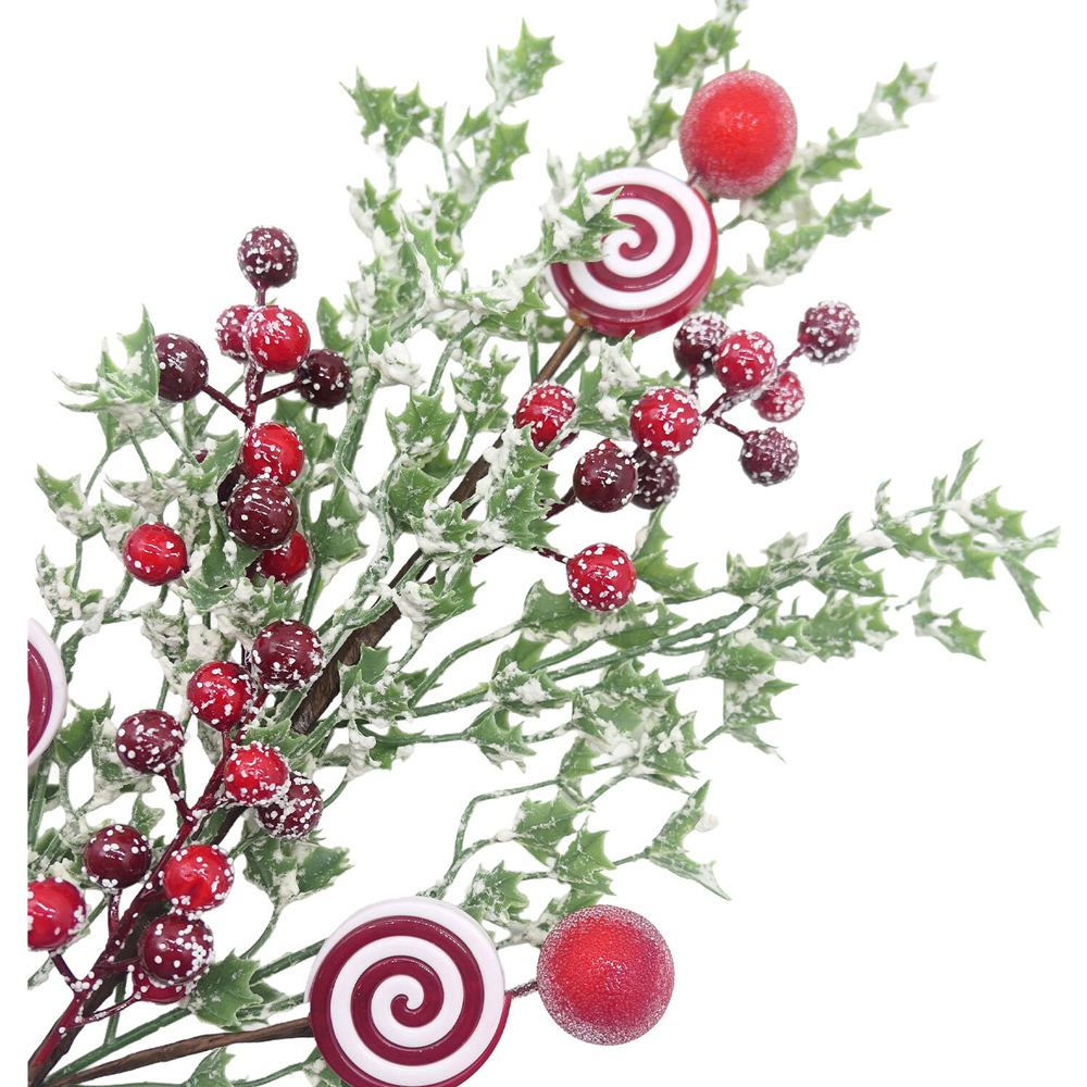 Peppermint Candy Floristry Pick Image 4
