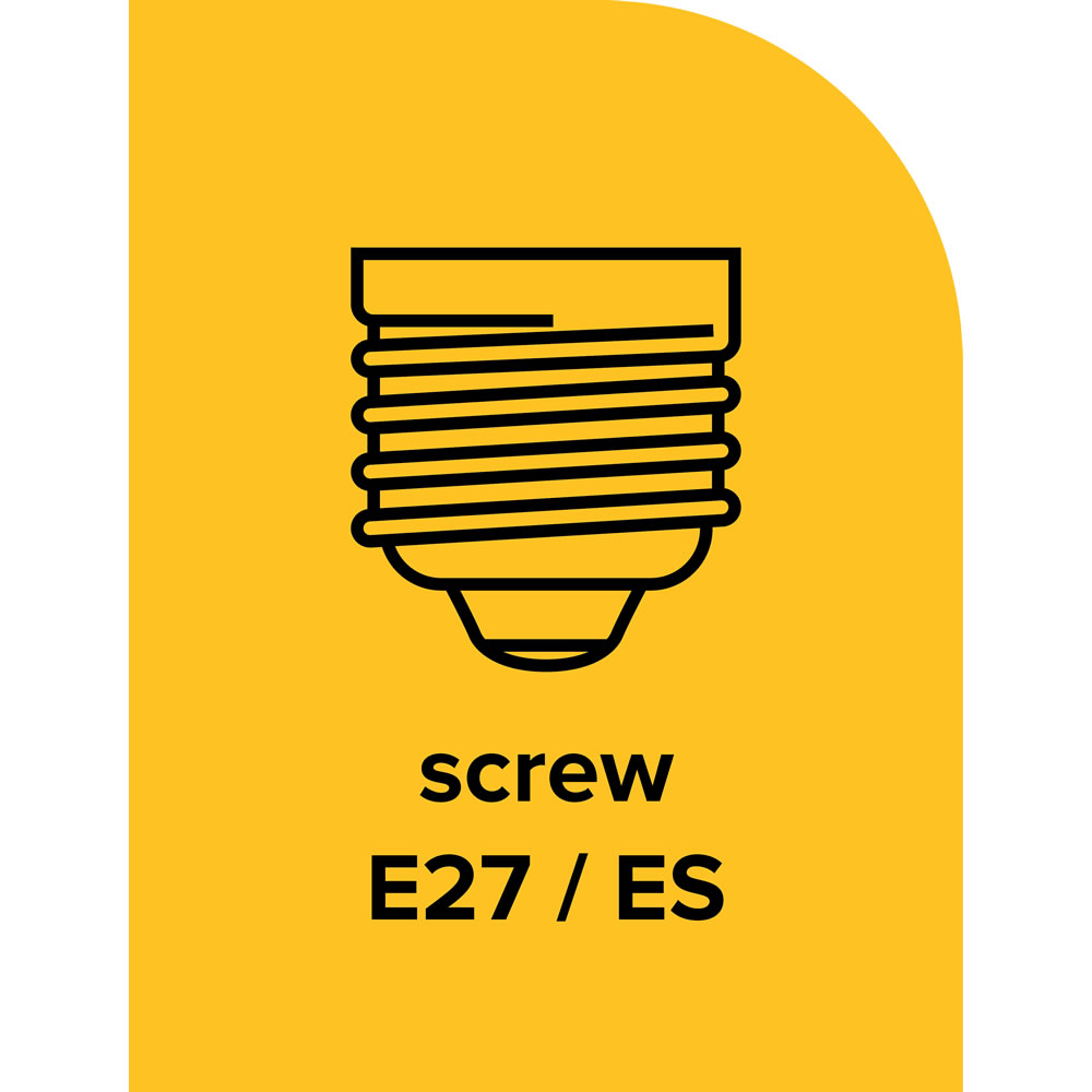 Wilko 1 pack Screw E27/ES CFL Energy Saving 11W Spiral Light Bulb Image 3
