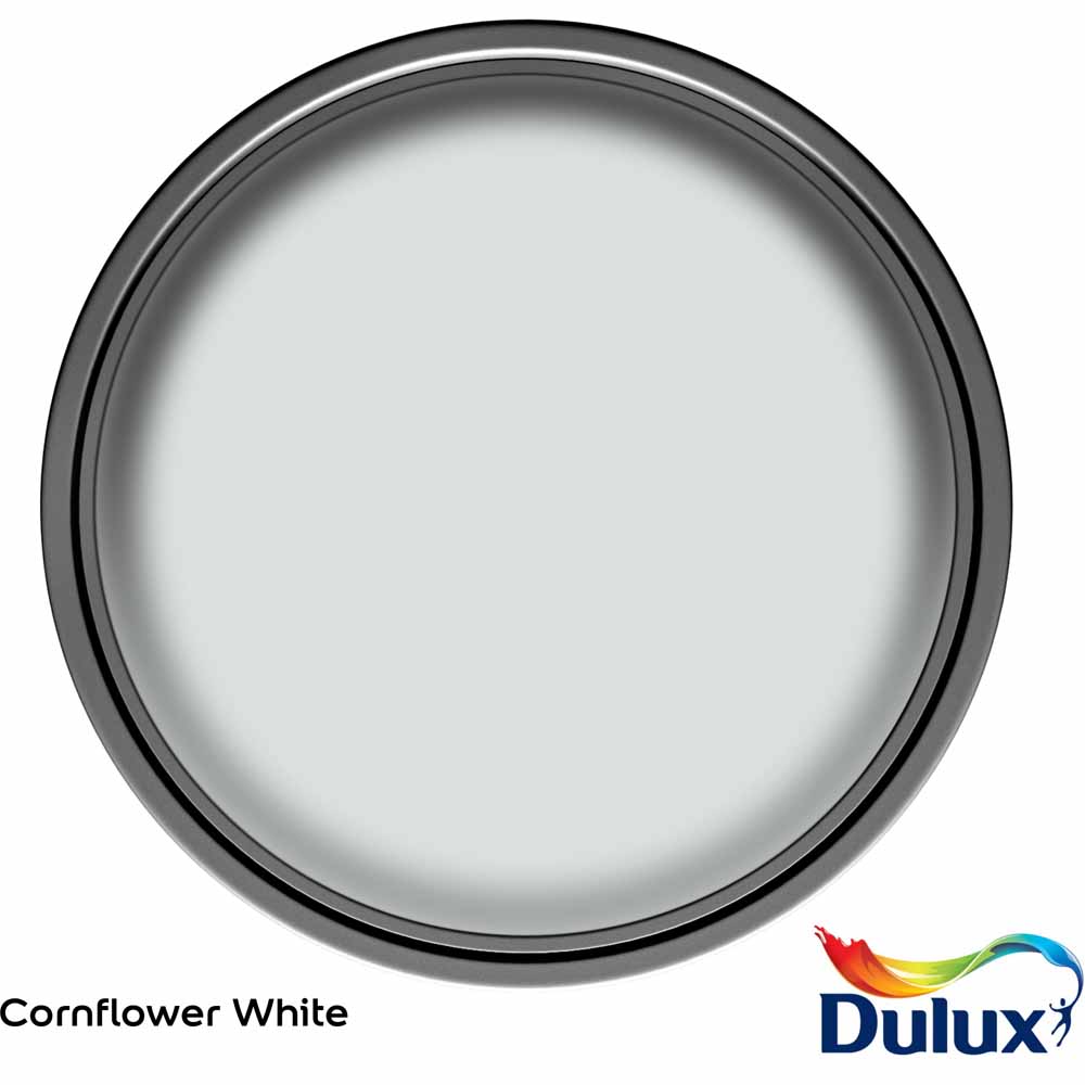 Dulux Matt Emulsion Paint Cornflower White 5L Wilko