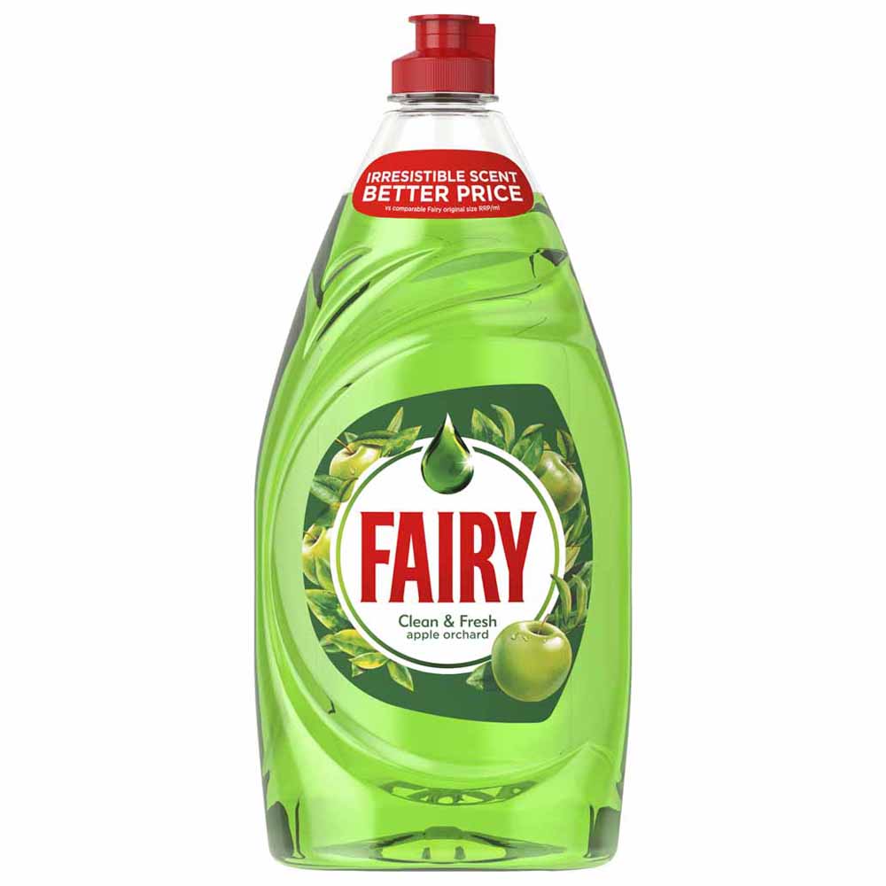 Fairy Clean and Fresh Apple Liquid 780ml Image 1