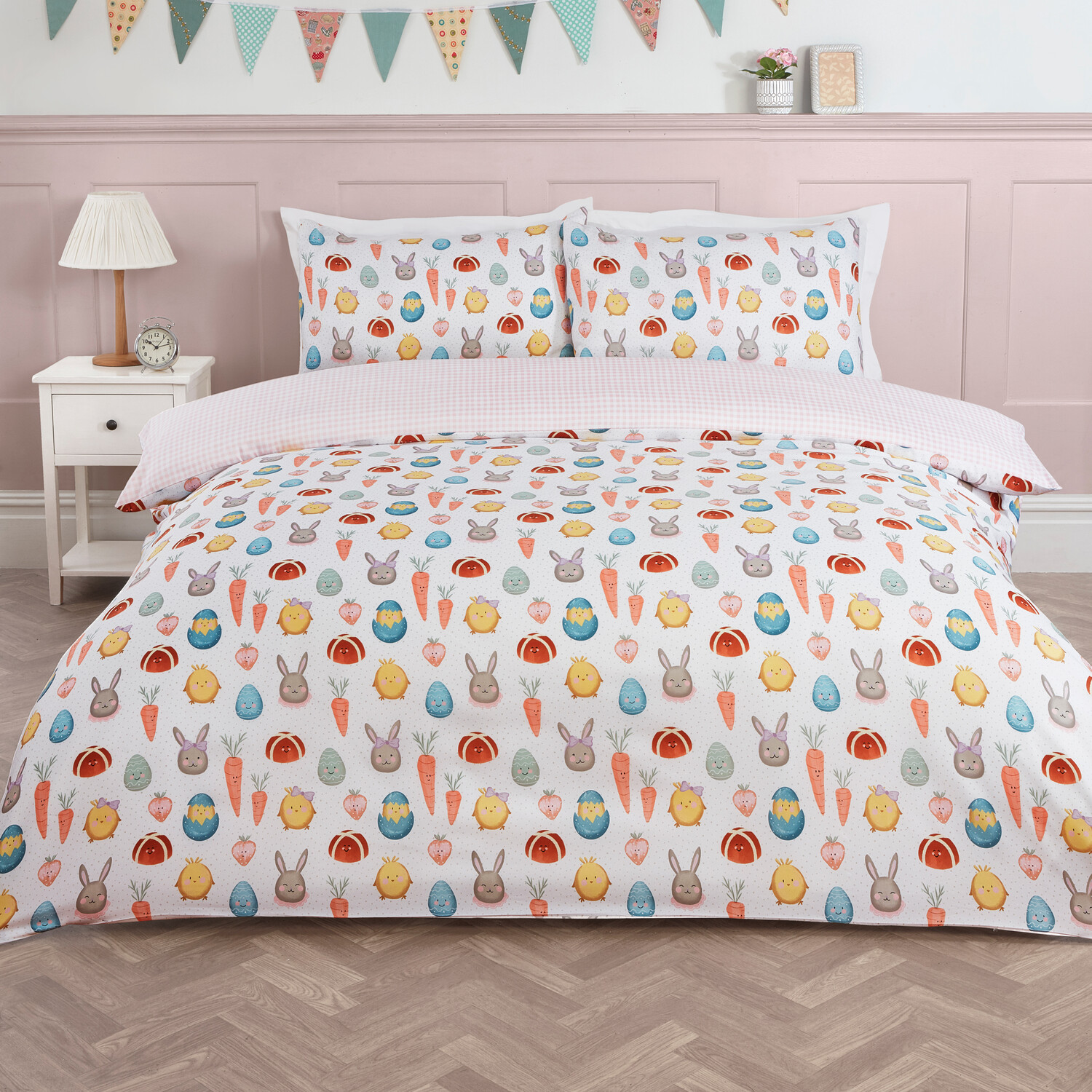 Spring Icons Duvet Set Single Image 1