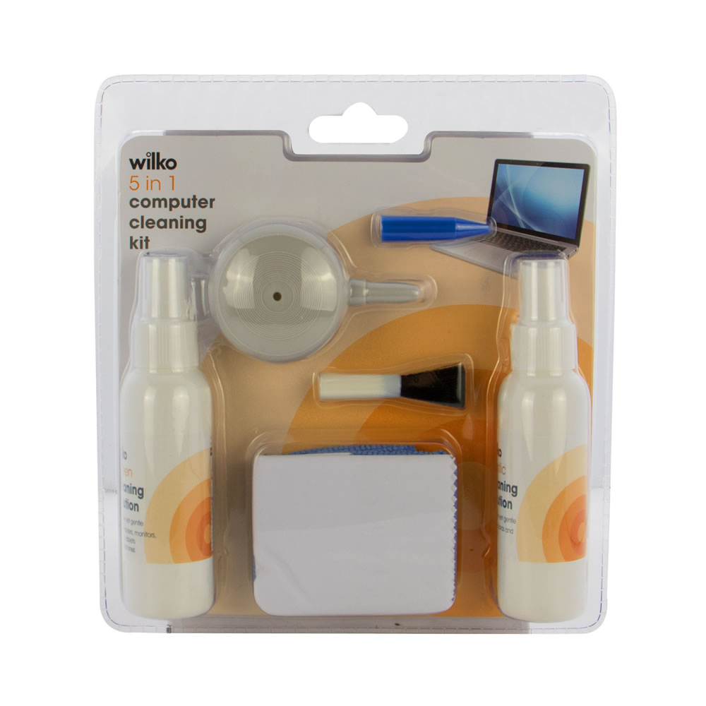 Wilko Computer Cleaning Kit 5 In 1 Image 1