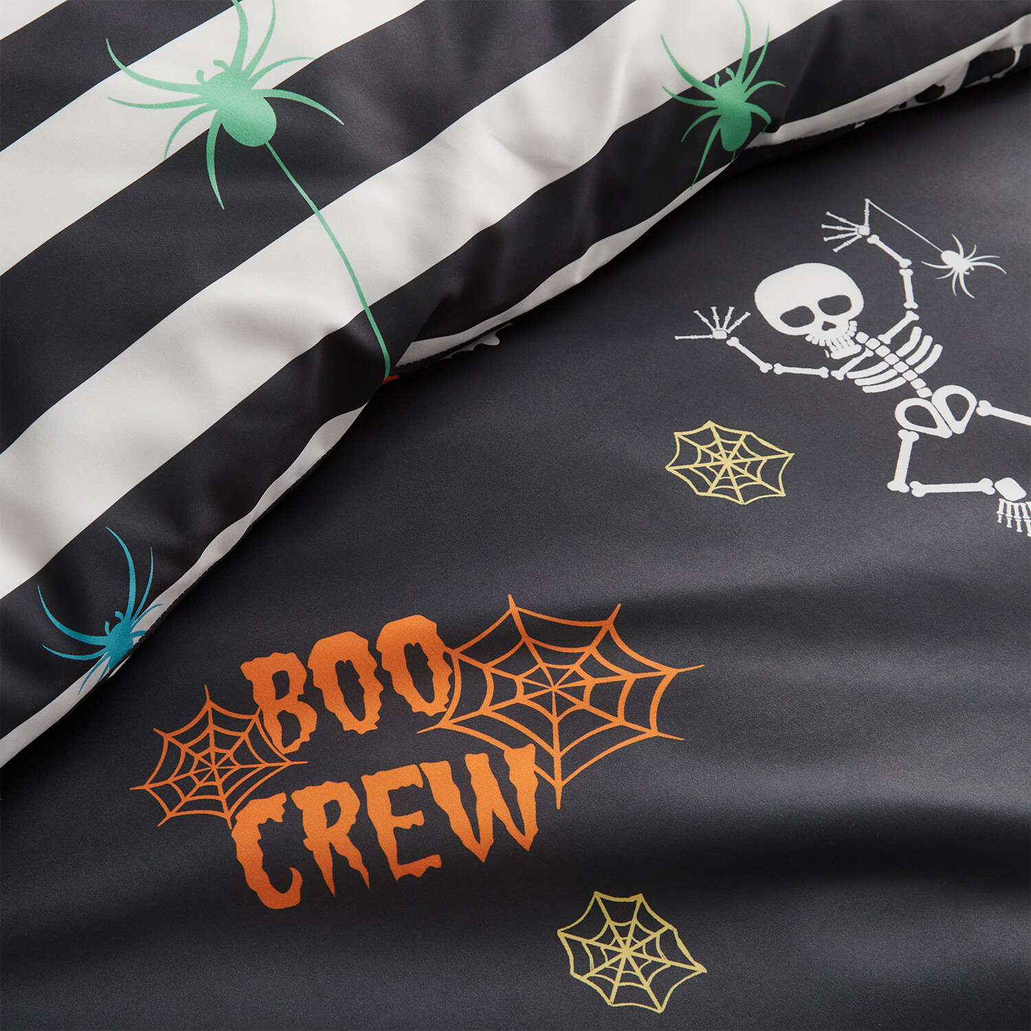 Boo Squad Duvet Set Black Double Image 6