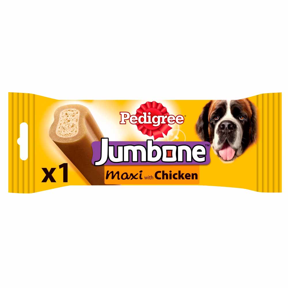 Pedigree Jumbone Maxi with Chicken for Large Dogs 210g Image 1
