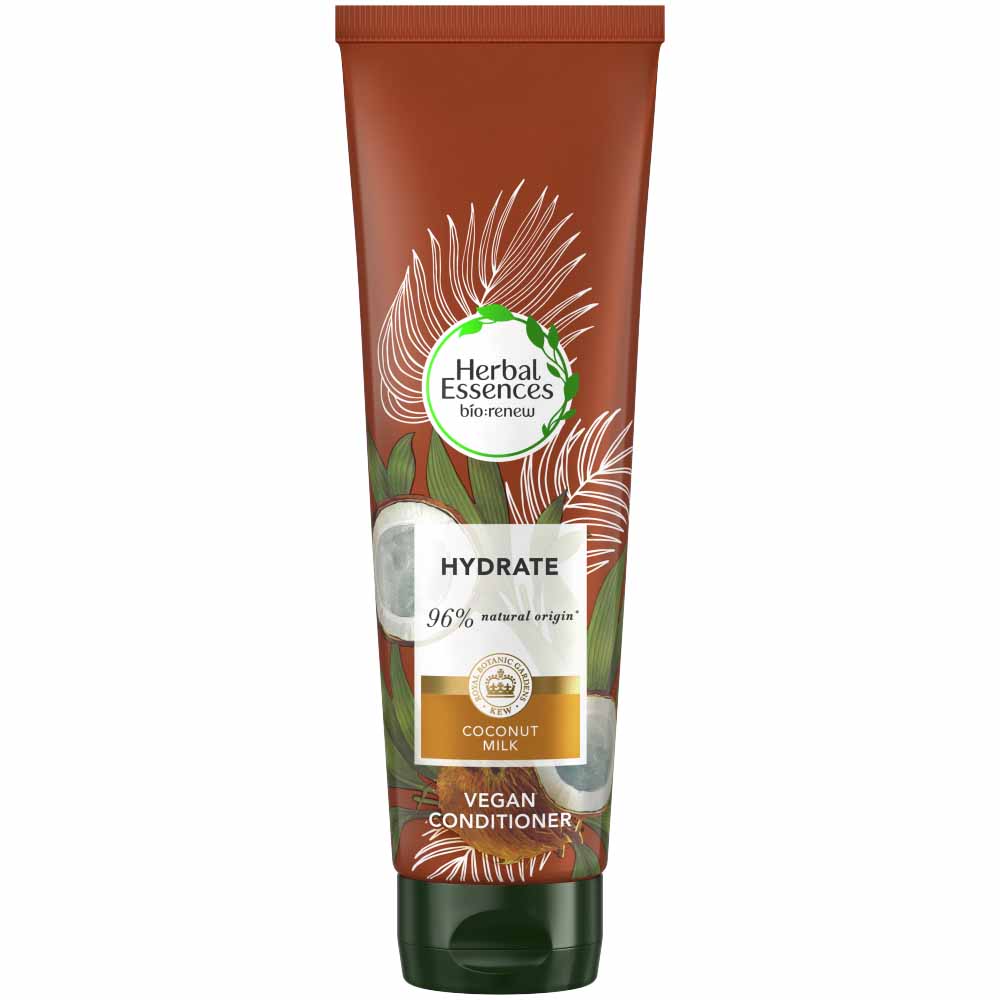 Herbal Essences Biorenew Coconut Milk Hydrating Vegan Hair Conditioner 275ml Image 1