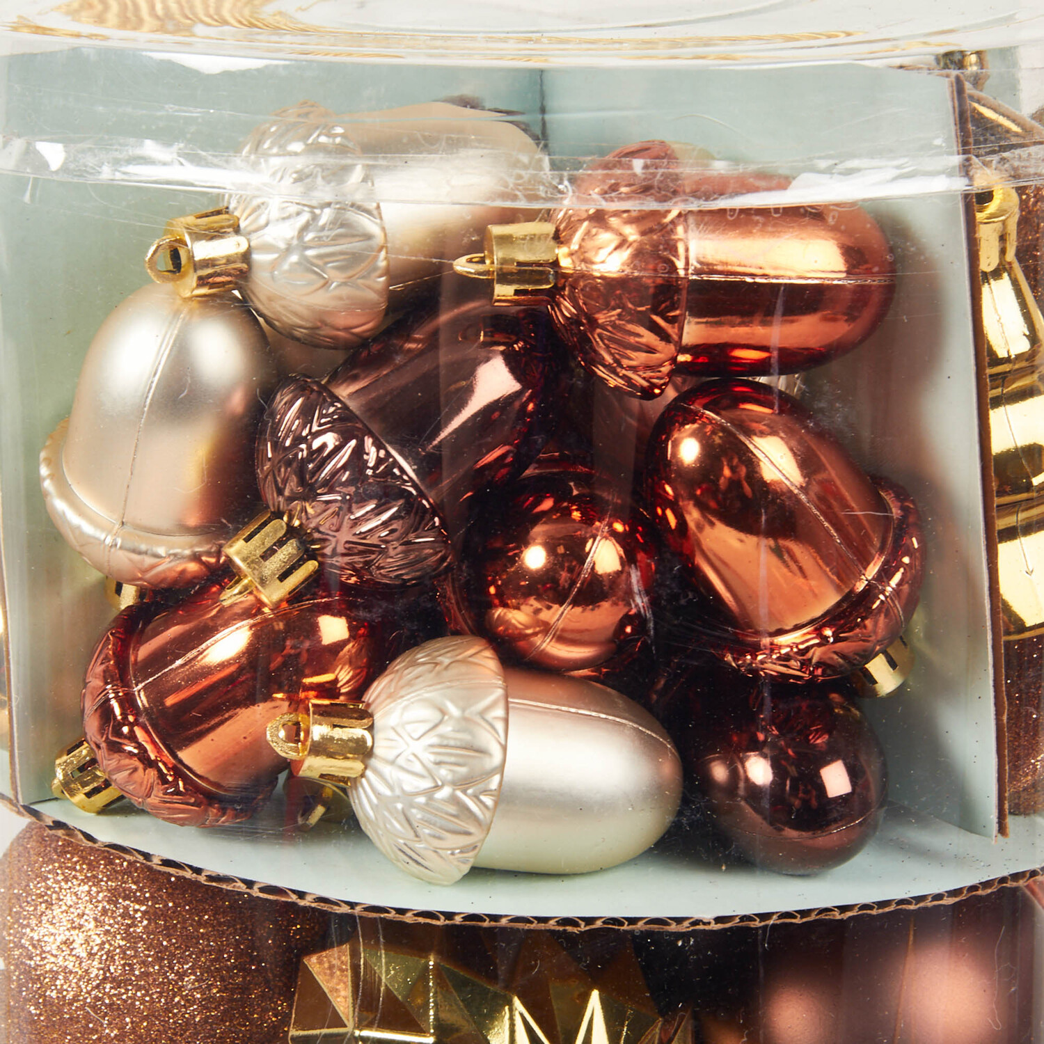 Pack of 120 Amber Charm Bauble Image 5