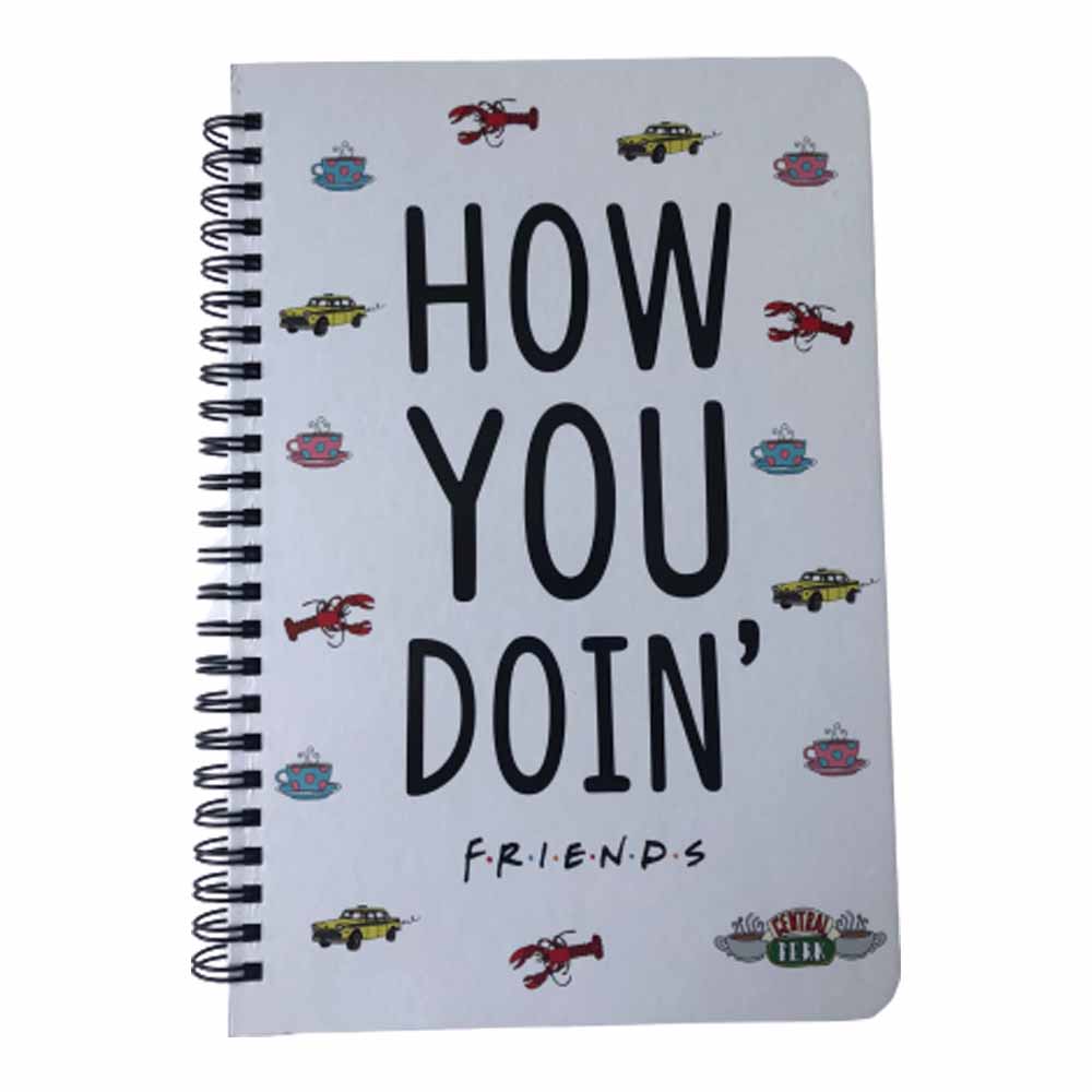 Friends Notebook and Pen Set Image 1
