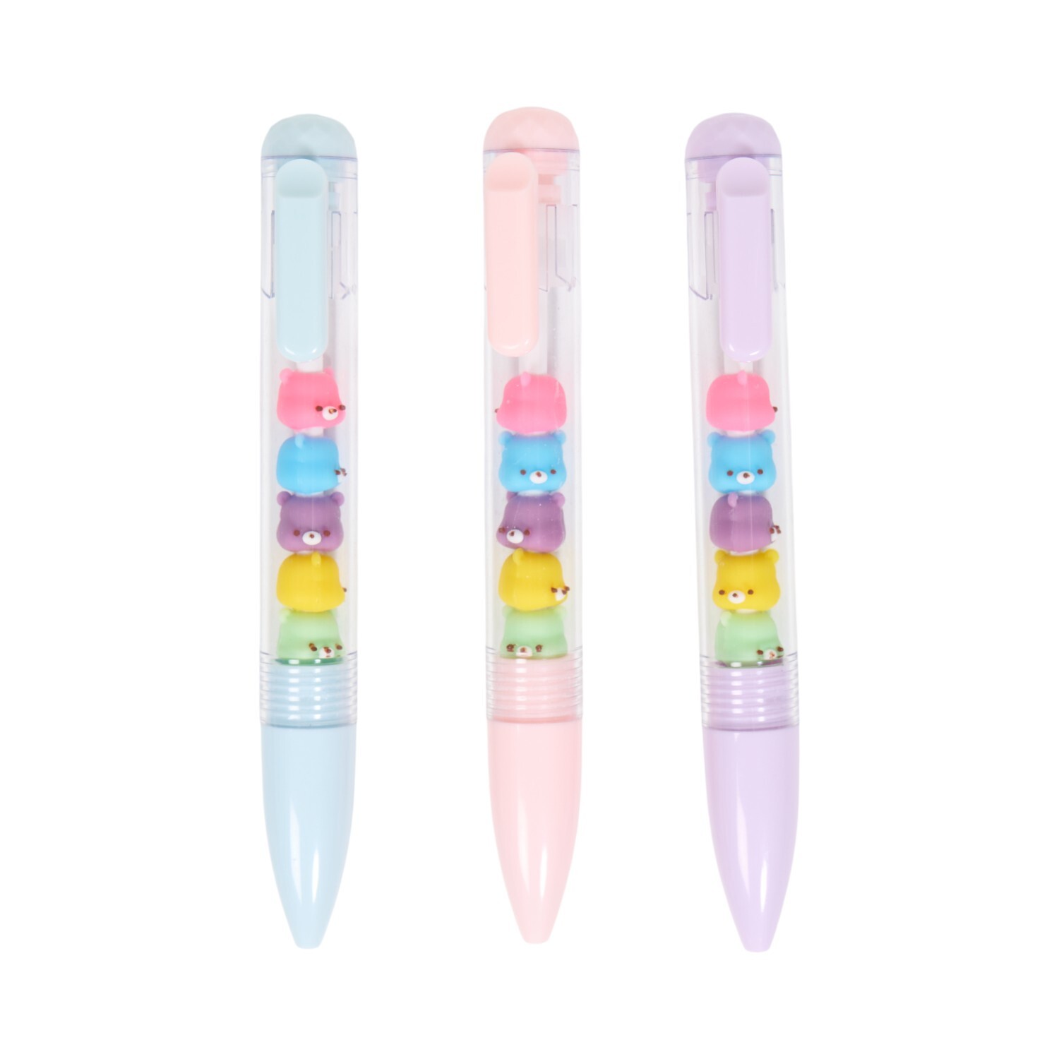 Pack of 3 Bears Pens Image 2