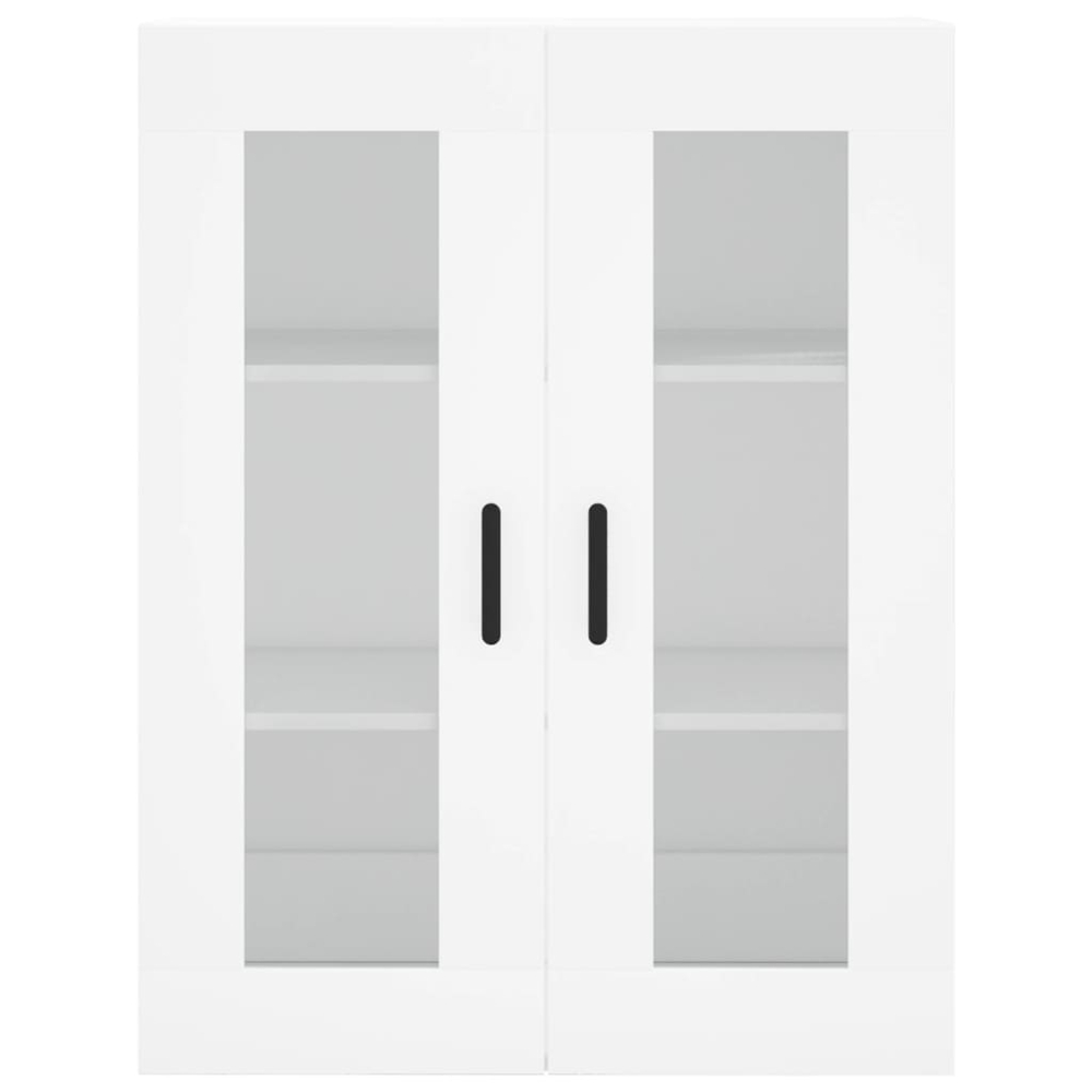vidaXL 4 Door White Highboard Image 6