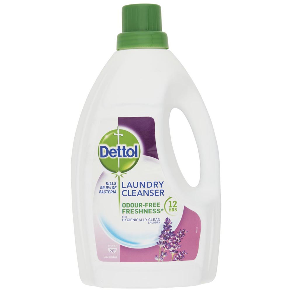 Dettol Lavender Laundry Sanitiser Case of 8 x 1.5L Image 2