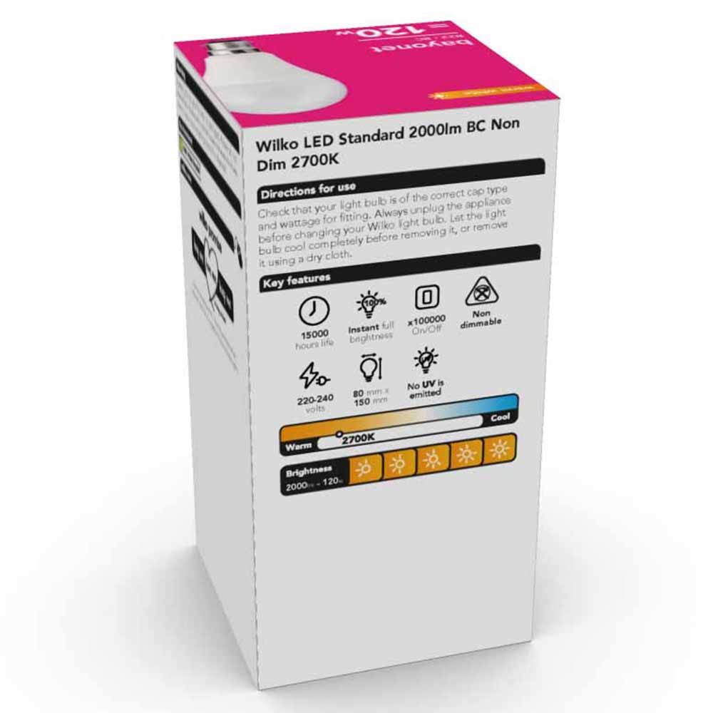 60 watt bayonet light bulbs wilko discount