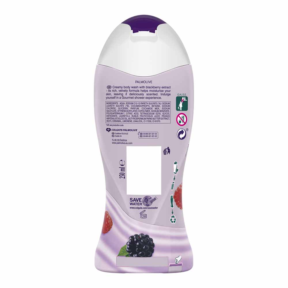 Palmolive Gourmet Berry Delight Shower Gel 250ml Wilko