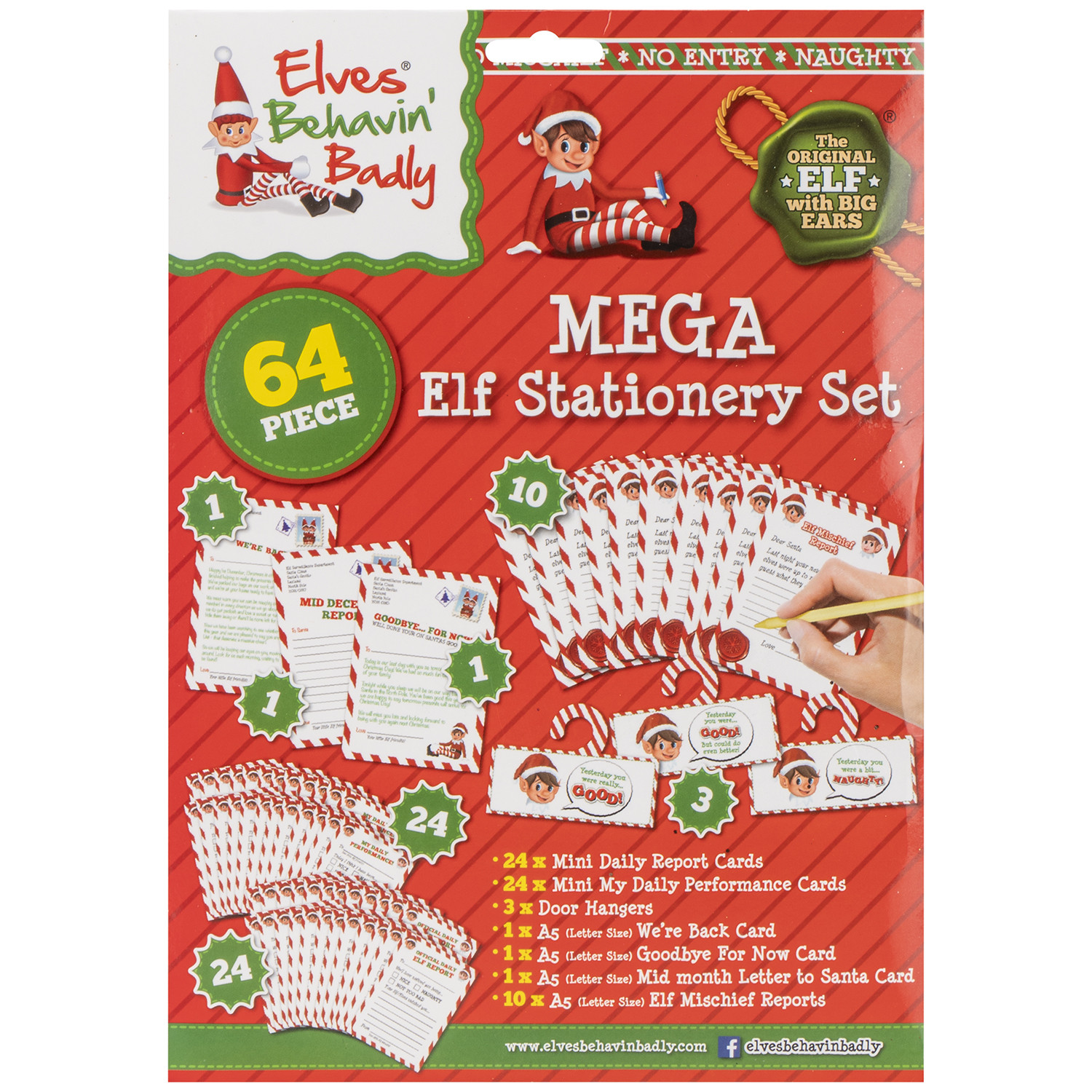 Mega Elf Stationery Set Image