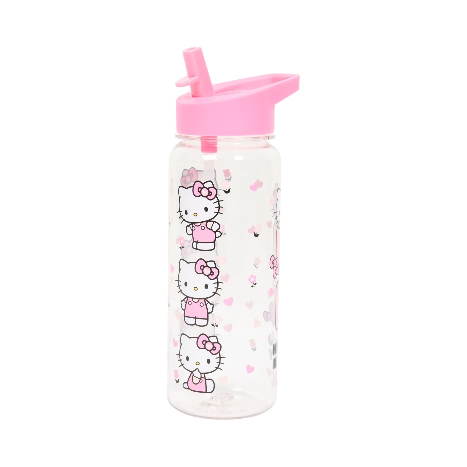 Hello Kitty Valentine Water Bottle Pink Image 4