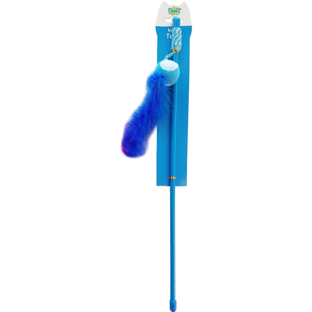 Single Clever Paws Wand Teaser Cat Toy in Assorted styles Image 3
