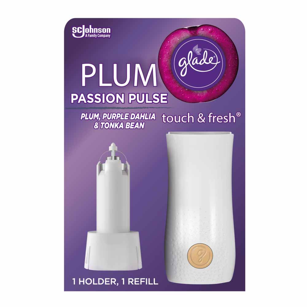 Glade Touch N Fresh Holder Plum Passion Image 1