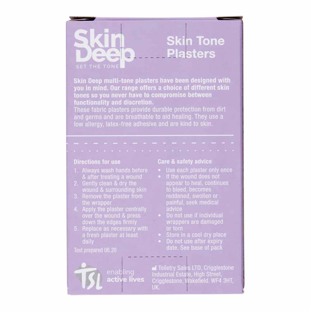 Skin Deep Skin Tone Plasters 40 Light Image 2