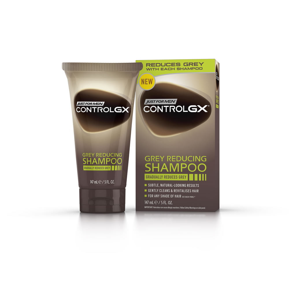 Just For Men Control GX Grey Reducing Shampoo 147ml Image 2