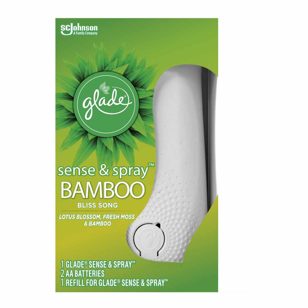 Glade S&S Holder Bamboo Bliss Song Image 1