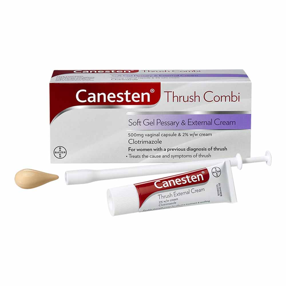 Canesten Thrush Combi Soft Gel Pessary & External Cream Image 3