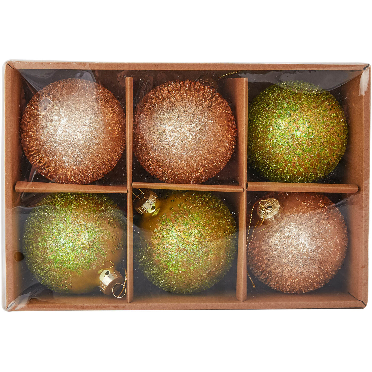 Set of 6 Baubles Image 1