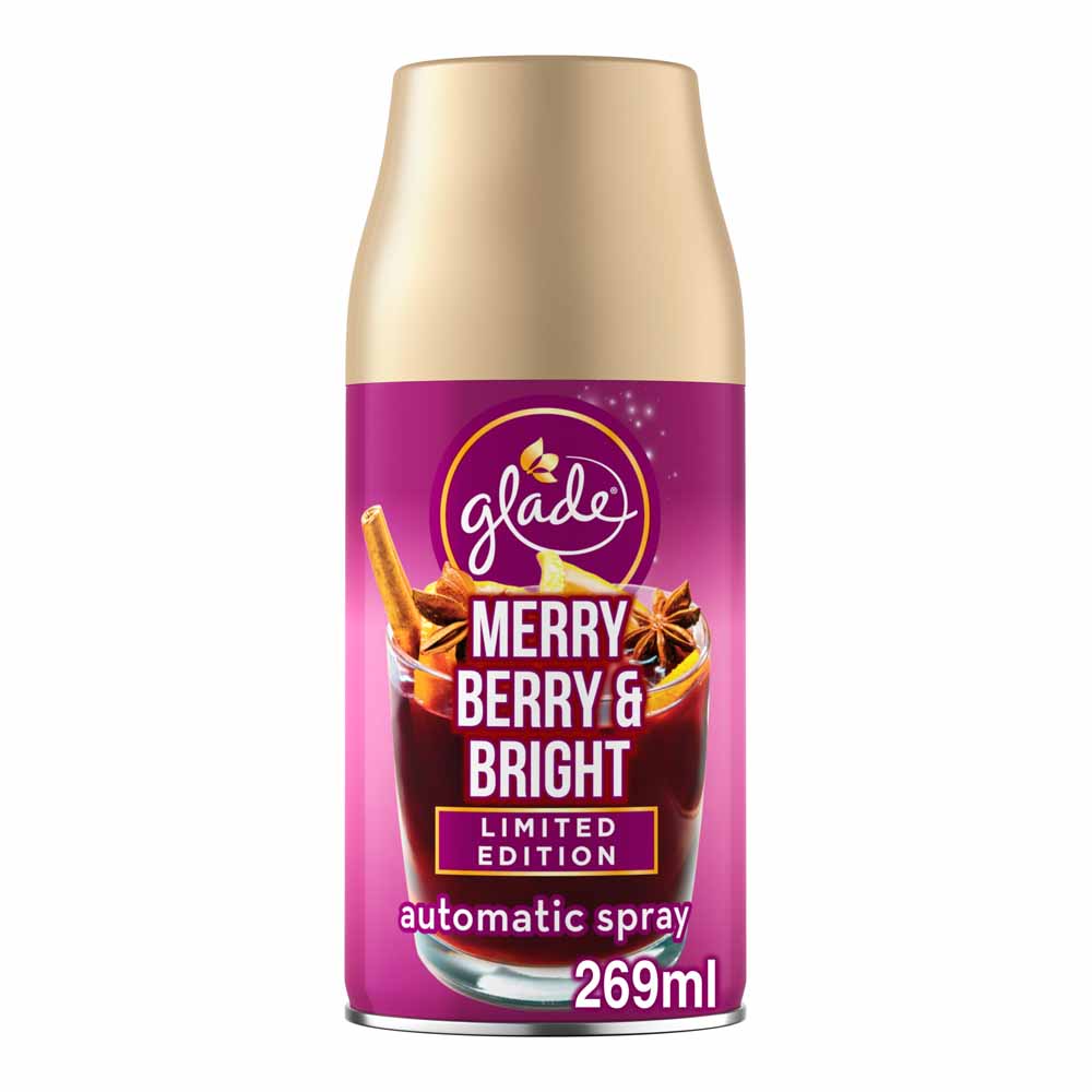 Glade Automatic Spray Refill Merry Berry and Bright Air Freshener 269ml Image 1