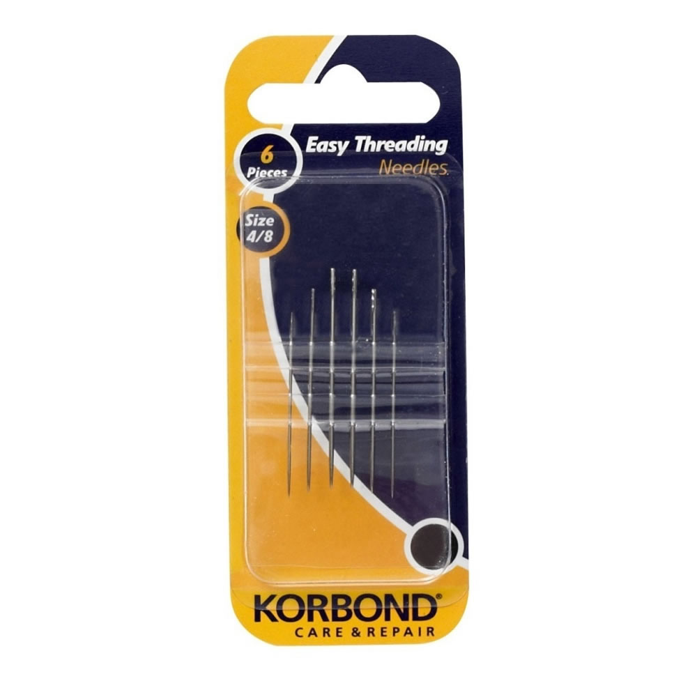 Korbond Easy Thread Needles 6 pack Image