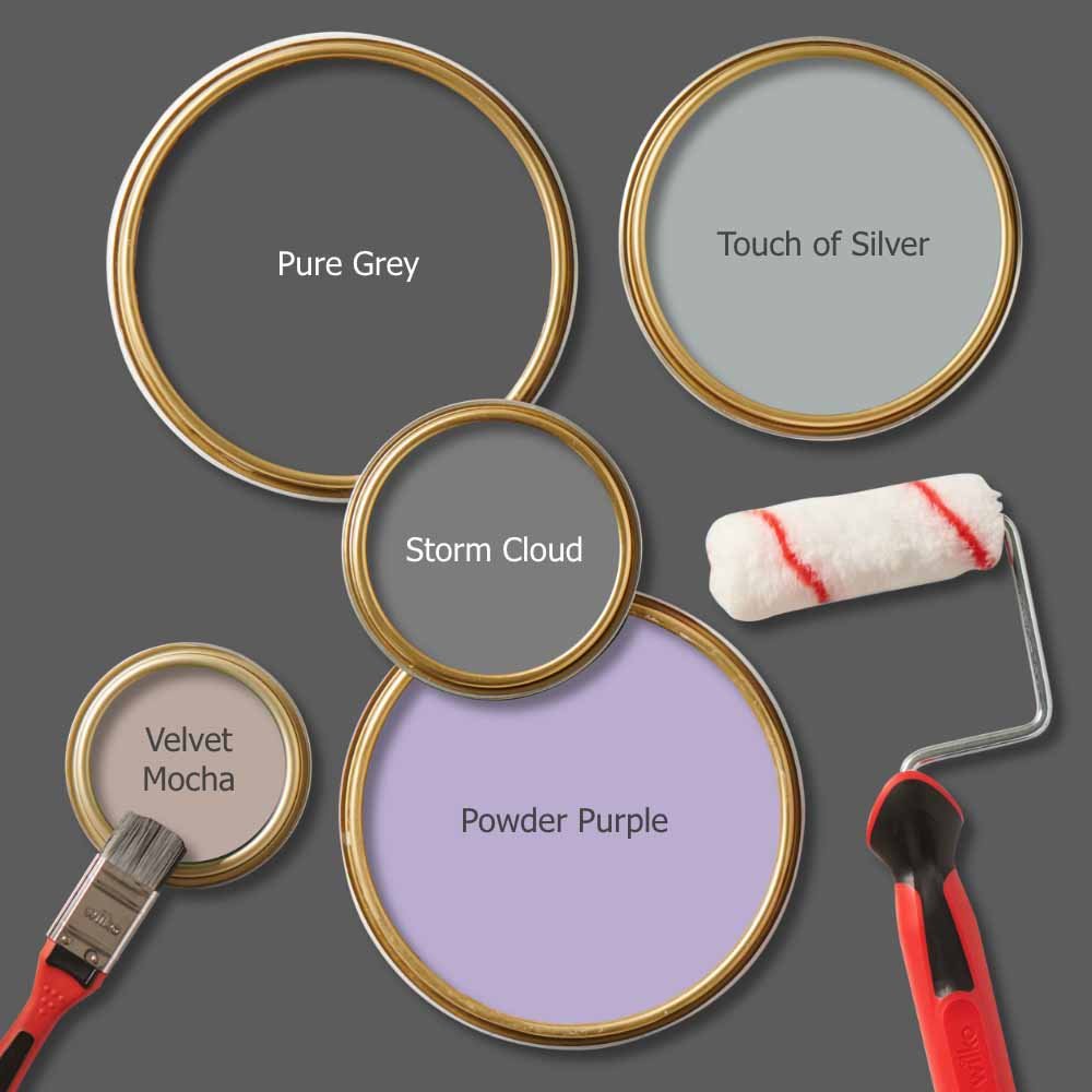Wilko Tough & Washable Pure Grey Matt Emulsion Paint 2.5L Image 6