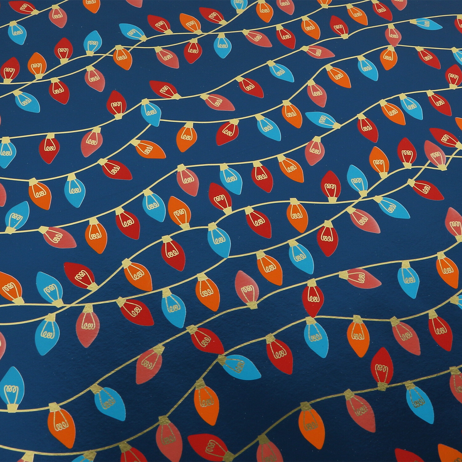 Blue Festive Brights Wrapping Paper 4m Image 3