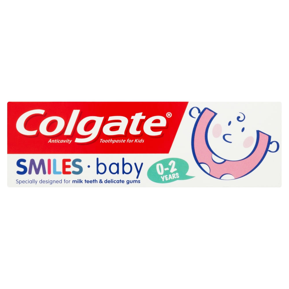 Colgate Baby Toothpaste Smiles  0 to 2 Years 50ml Image