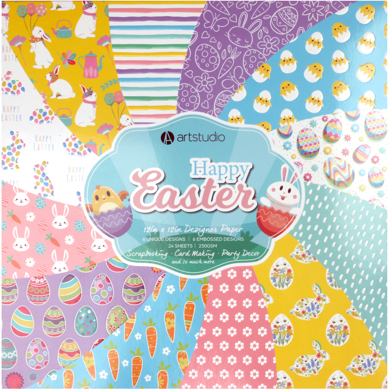 Easter Embossing Pad - Multicolour Image 1