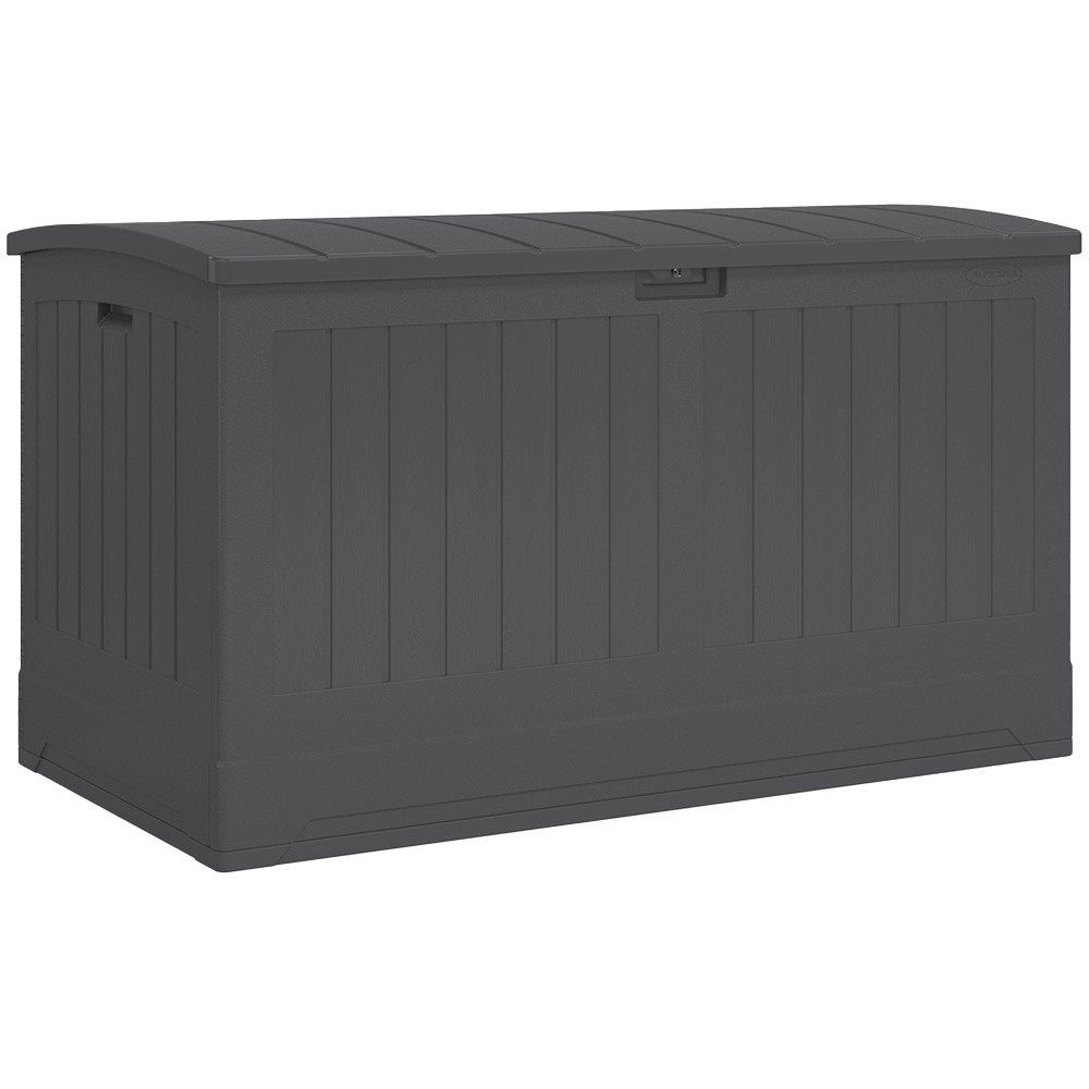 Suncast Montana 757L Peppercorn Grey Storage Box Image 1