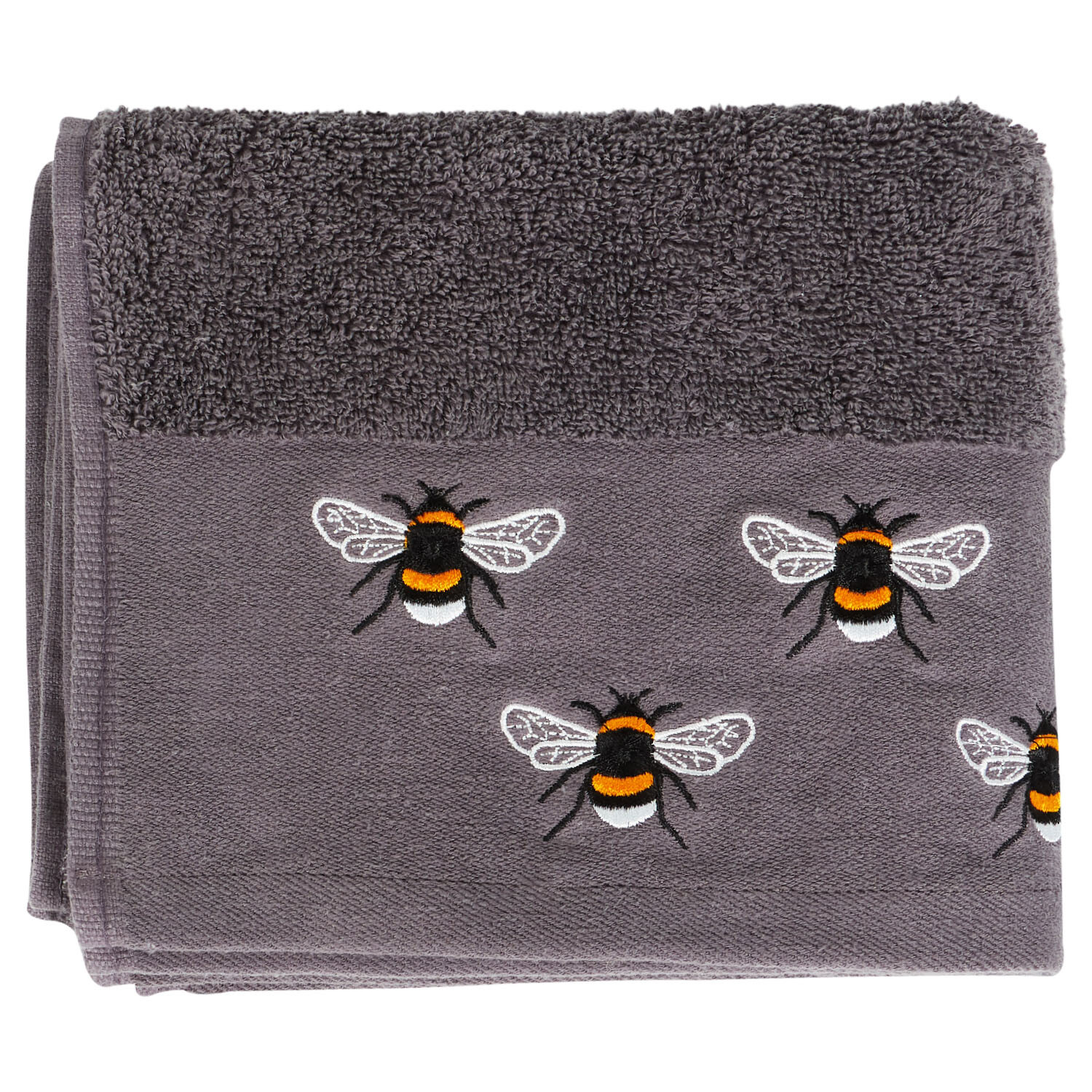 Bumble Bee Towel - Brown Image 1