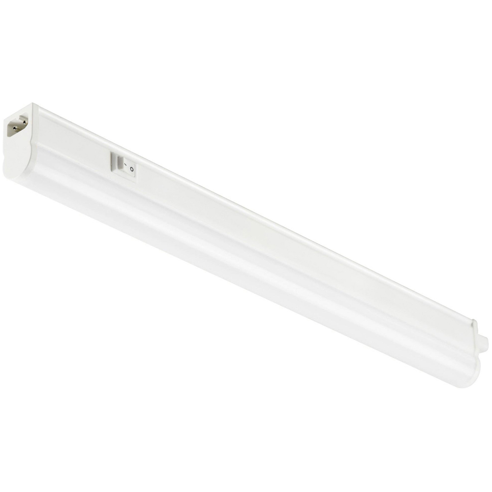Nordlux Renton 30 420 Lumens 2700K White LED Batten Fitting Light Image 1