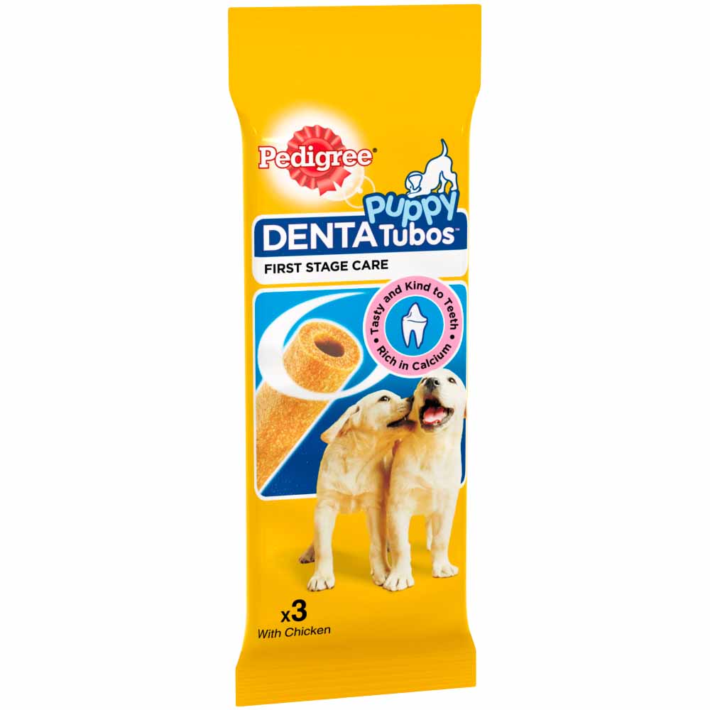 Pedigree Denta Tubo Puppy Dog Dental Treats 3 Sticks 72g Image 2