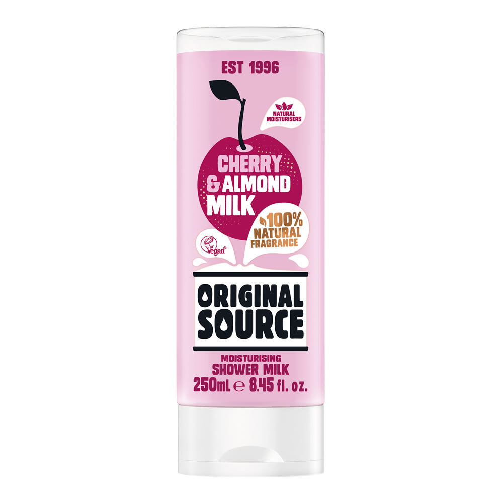 Original Source Cherry and Almond Milk Shower Gel 250ml Image