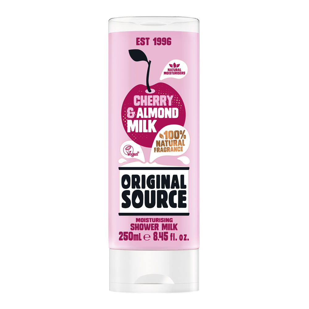 Original Source Cherry and Almond Milk Shower Gel 250ml Wilko