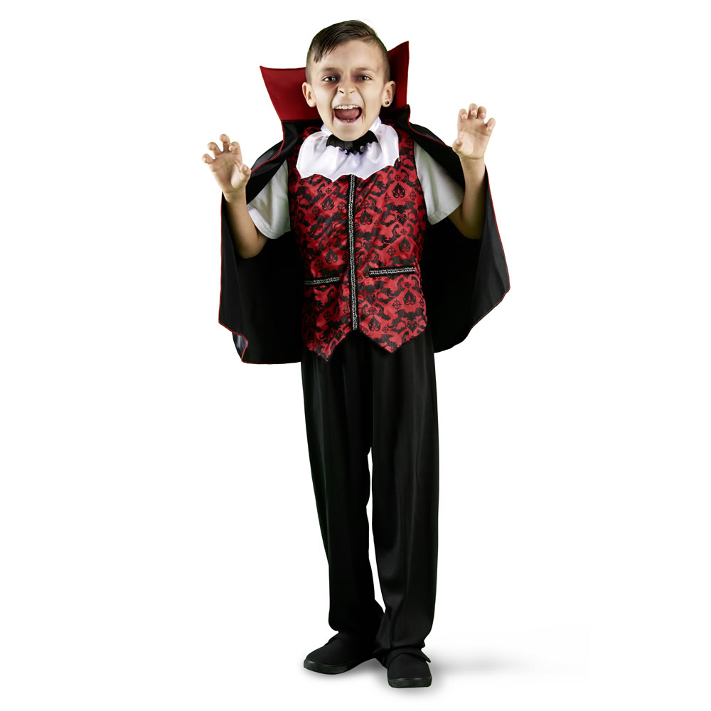 Wilko Bloodsucking Vampire Costume 9 - 10 Years Image 1